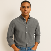 Fynn Long-Sleeve Button-Up Shirt