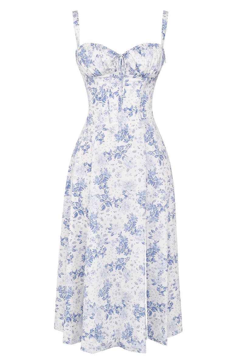 Kiana Corset Midi Dress for Elegant Style and Comfort