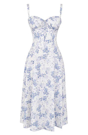 Kiana Corset Midi Dress for Elegant Style and Comfort