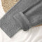 Halley High Waisted Formal Tweed Trousers Grey
