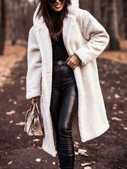 Madison - Hooded Winter Coat White