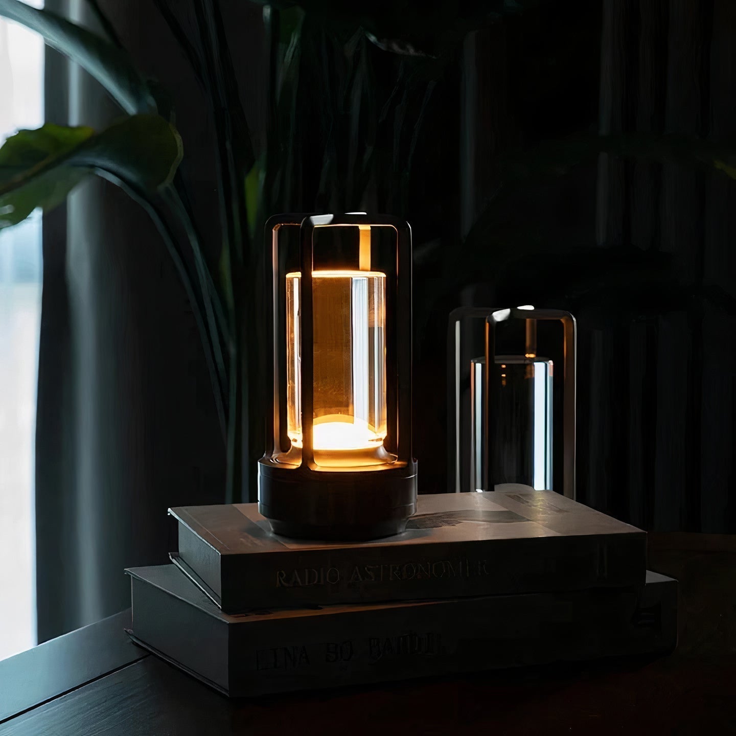 Radiance Touch-Control Lamp Black