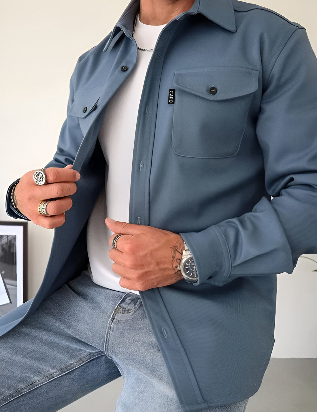 Benton – Casual Shirt Jacket
