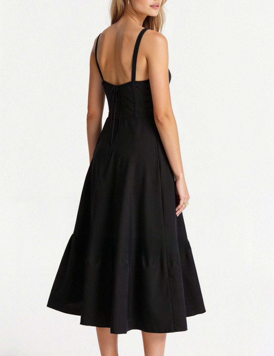 Kiana Corset Midi Dress for Elegant Style and Comfort