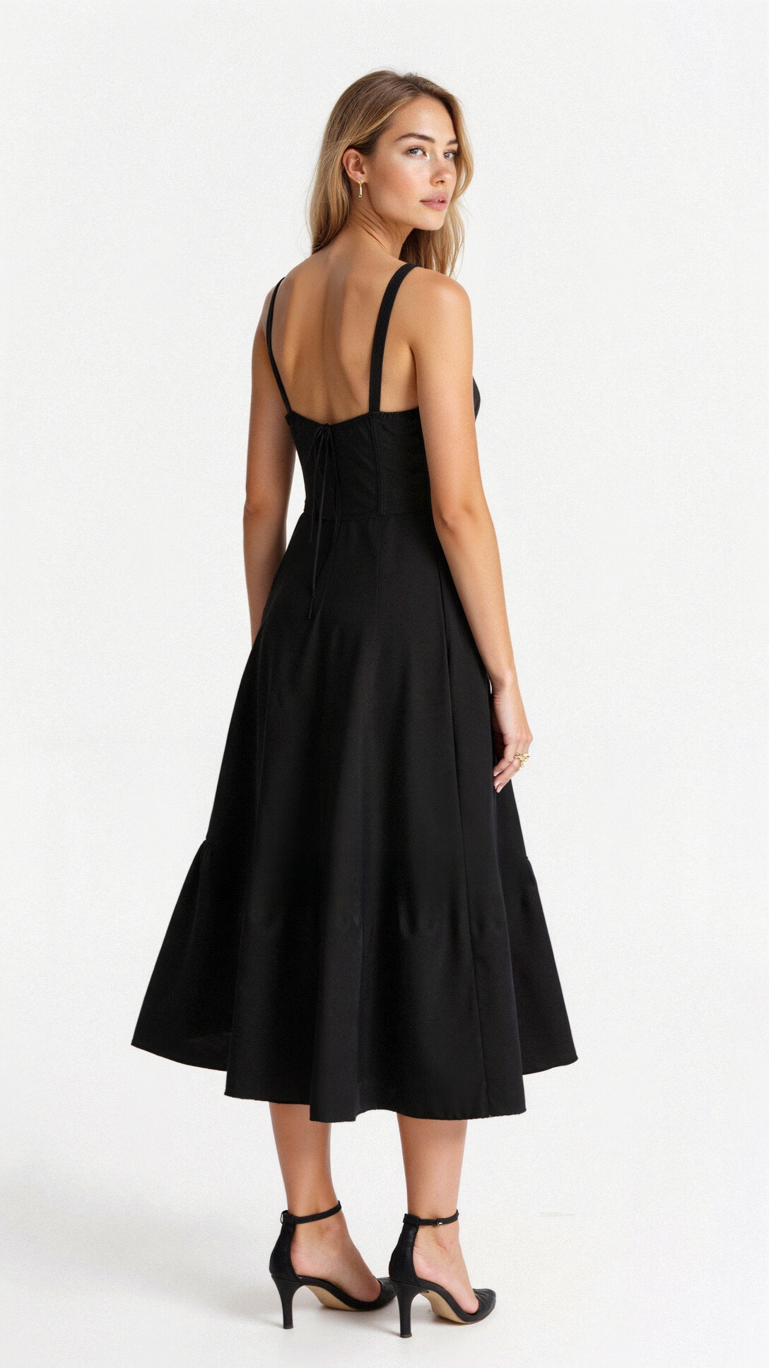 Kiana Corset Midi Dress for Elegant Style and Comfort