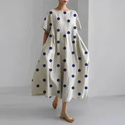 Rosa - Bohemian Floral Maxi Dress - Flowy Style LX-48
