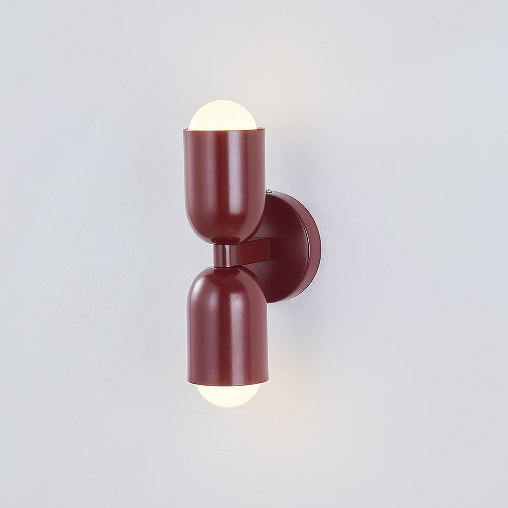 Danish-Style Brilliant Wall Light Red