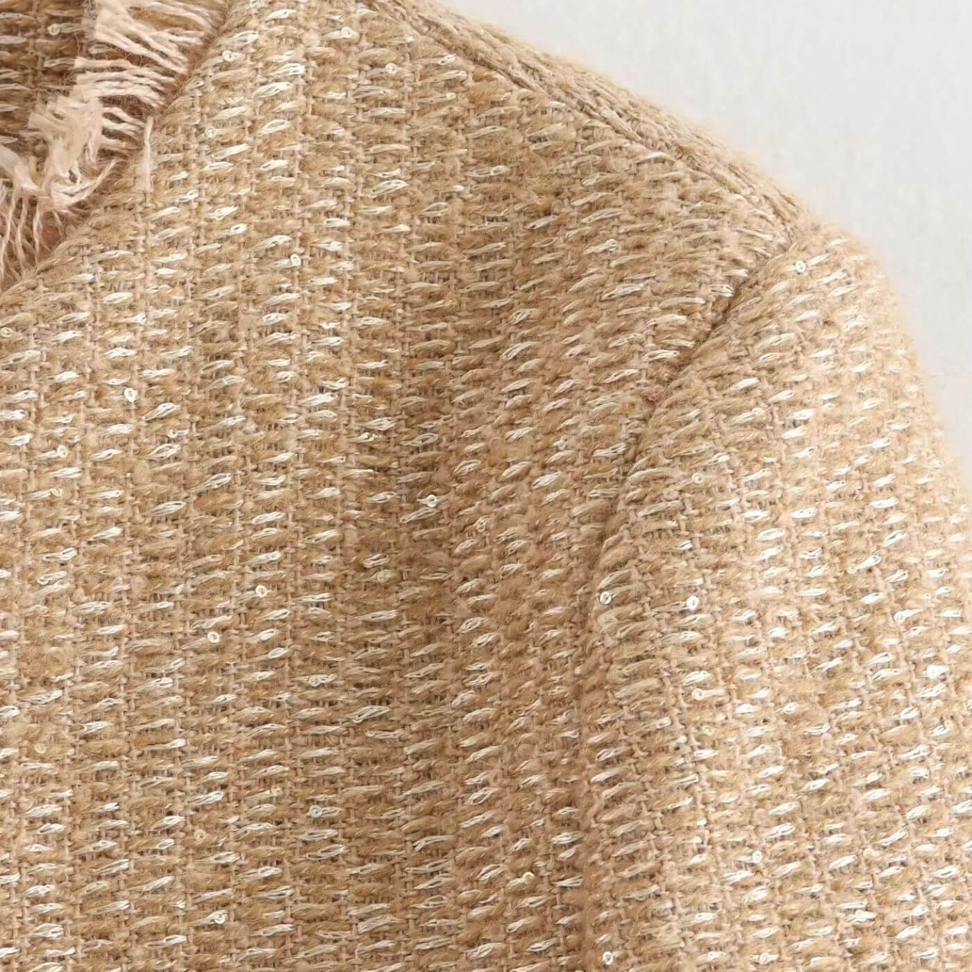 Tailored Tweed Jacket For Timeless Elegance And Versatility - New Family Finds