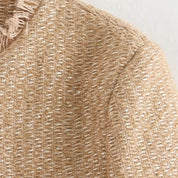 Tailored Tweed Jacket For Timeless Elegance And Versatility - New Family Finds