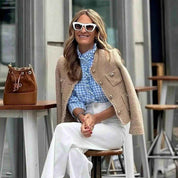 Tailored Tweed Jacket For Timeless Elegance And Versatility - New Family Finds