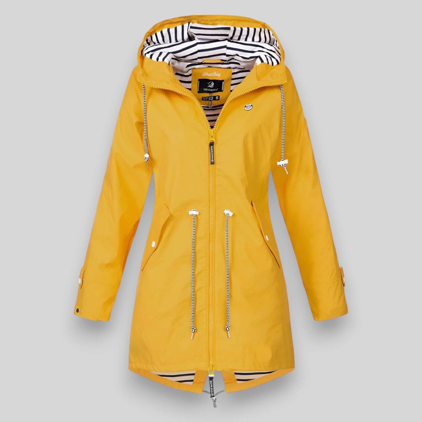 Kylie - Stylish Waterproof Jacket Yellow
