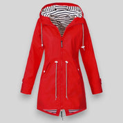 Kylie - Stylish Waterproof Jacket Red