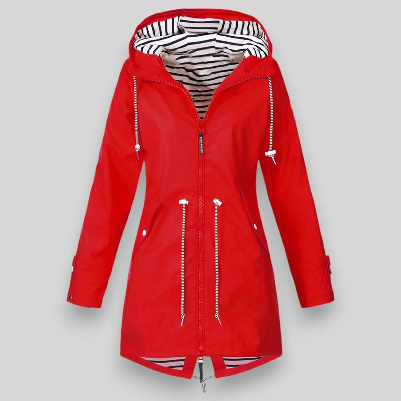 Kylie - Stylish Waterproof Jacket Red
