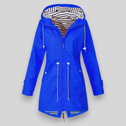 Kylie - Stylish Waterproof Jacket Blue