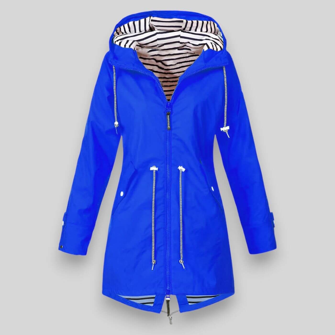 Kylie - Stylish Waterproof Jacket Blue