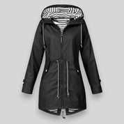 Kylie - Stylish Waterproof Jacket Black