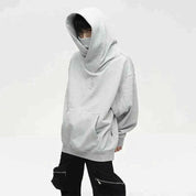 Uffe Double Neckline Ninja Hoodie - Stylish and Versatile Comfort