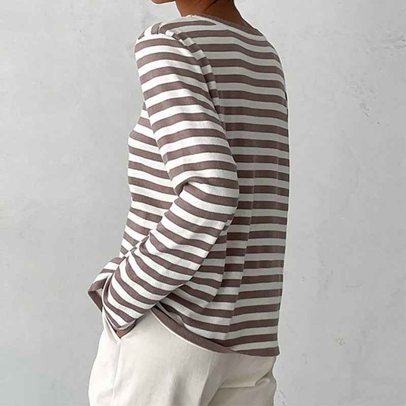 Striped Sweater Dagmar - Chic and Comfortable Knitwear