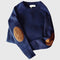 Per Men's Jumper – Warm Wool Winter Sweater Blue
