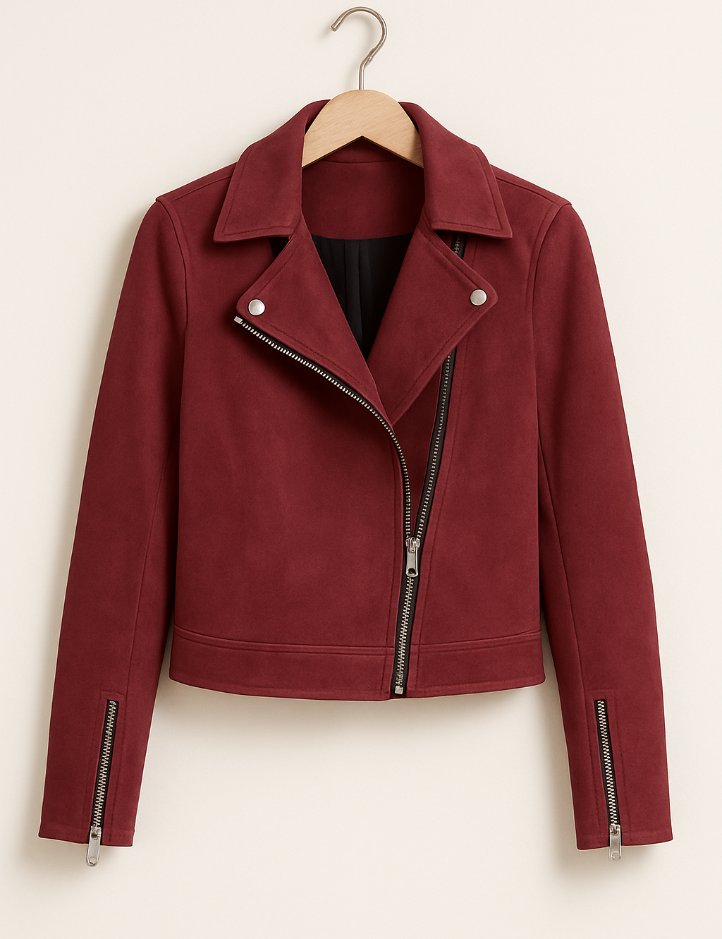 Mathilde - Chic Leather Jacket