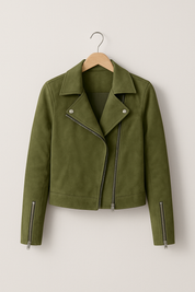 Mathilde - Chic Leather Jacket
