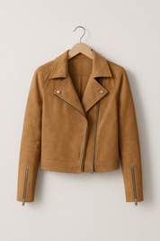 Mathilde - Chic Leather Jacket