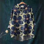 Romantic Floral Blouse for Everyday Elegance and Comfort