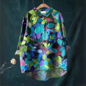 Romantic Floral Blouse for Everyday Elegance and Comfort