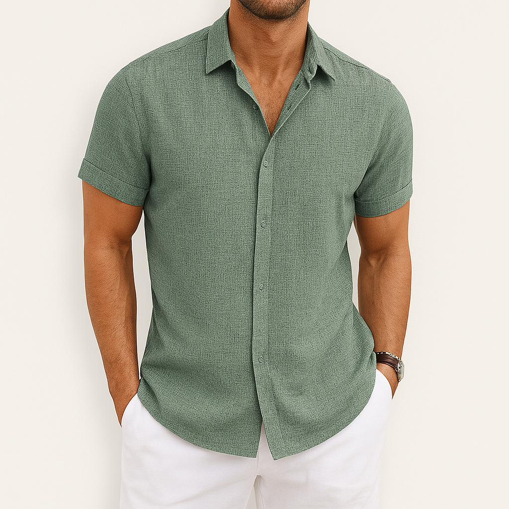 Moritz Breathable Shirt Breathable Lightweight Summer Wear Green