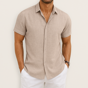 Moritz Breathable Shirt Breathable Lightweight Summer Wear Khaki