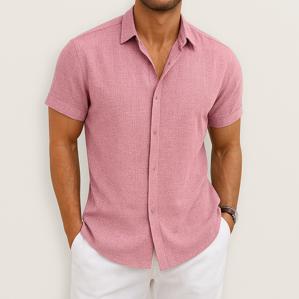Moritz Breathable Shirt Breathable Lightweight Summer Wear Pink