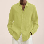 Matthias Ultra-Light Long Sleeve Shirt Yellow