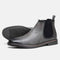 Jonas Chelsea Leather Boots - Classic Leather Boots for Timeless Style Grey