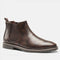 Jonas Chelsea Leather Boots - Classic Leather Boots for Timeless Style Coffee