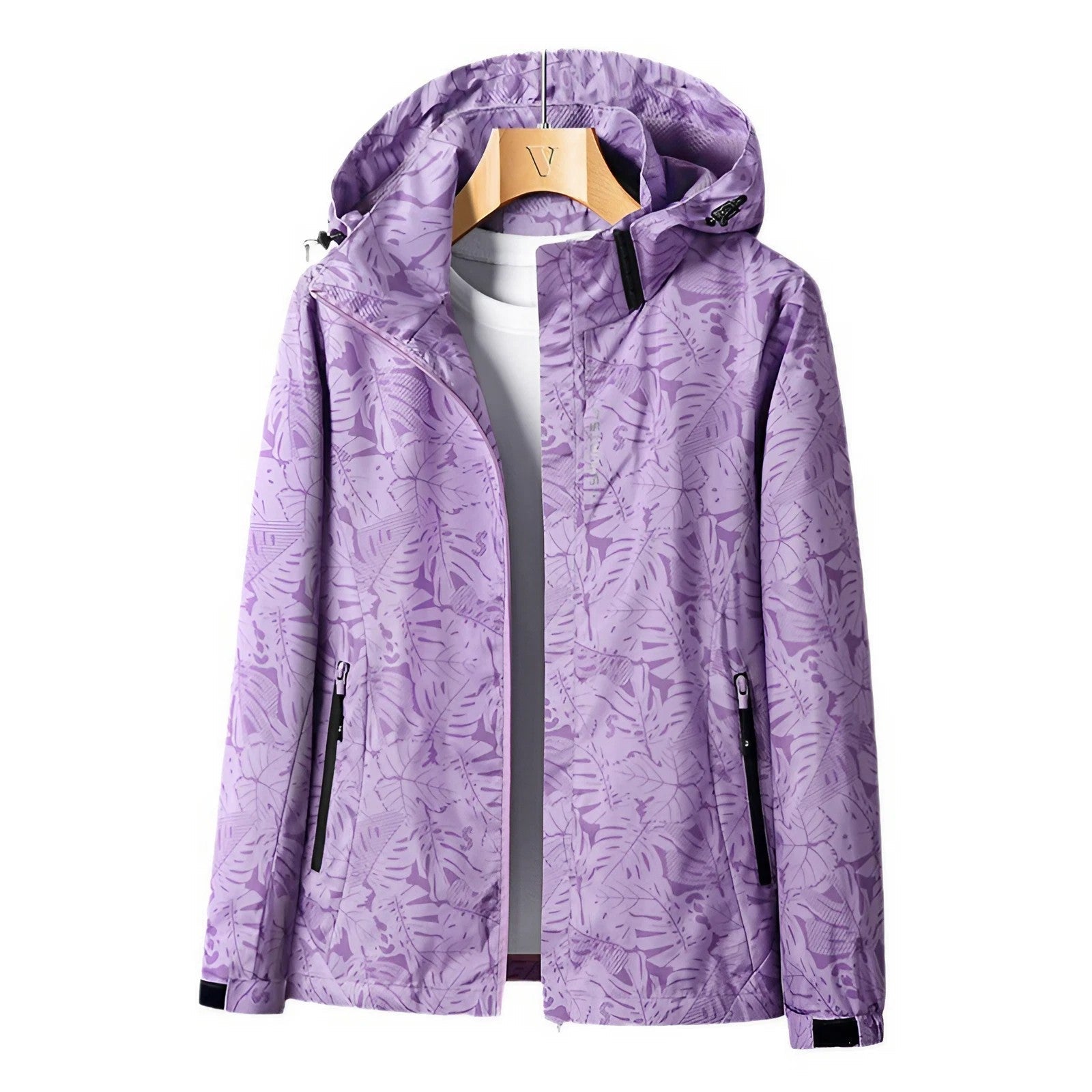 Sanne - Women's Waterproof and Windproof Jacket Purple