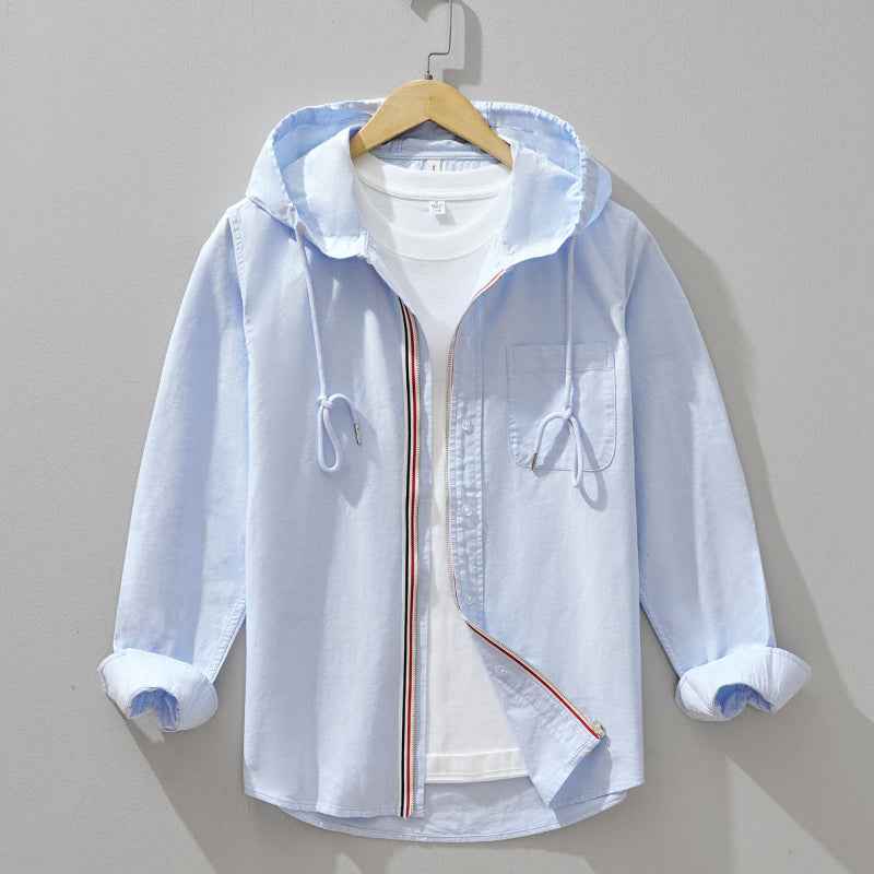 ASHER – LIGHTWEIGHT LINEN HOODIE