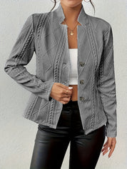 Structured Fit Classic Blazer Jacket for Office to Evening - New Family Finds