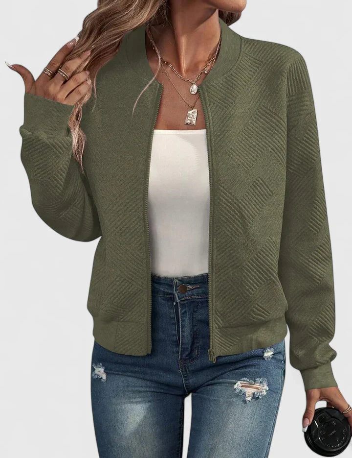 Vivianorah | Comfortable Jacket Army Green
