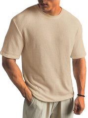 Kasper Tailored Short-Sleeve Shirt Khaki