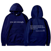 Alex Hoodie - Comfortable and Stylish Hooded Sweatshirt Dark Blue