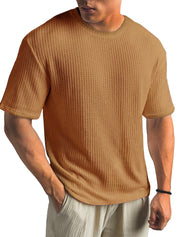 Kasper Tailored Short-Sleeve Shirt Brown