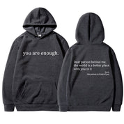 Alex Hoodie - Comfortable and Stylish Hooded Sweatshirt Dark Grey