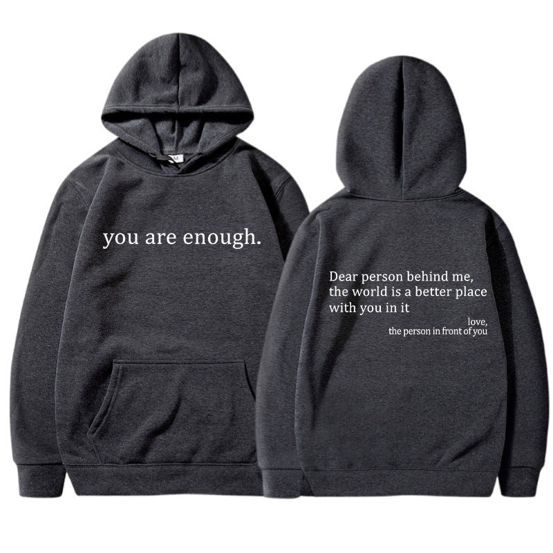 Alex Hoodie - Comfortable and Stylish Hooded Sweatshirt Dark Grey