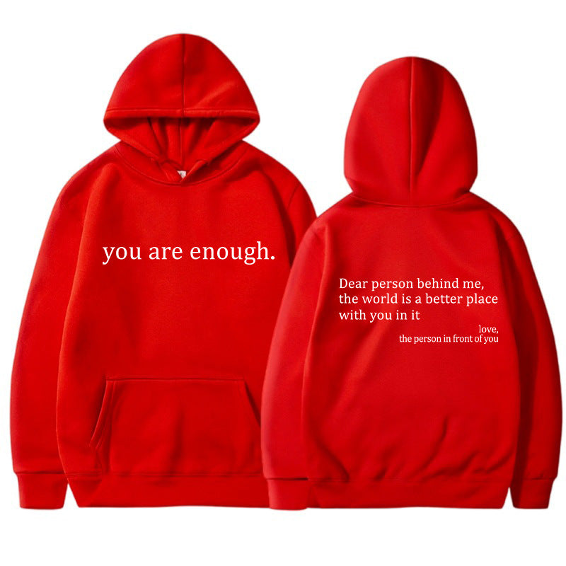 Alex Hoodie - Comfortable and Stylish Hooded Sweatshirt Red