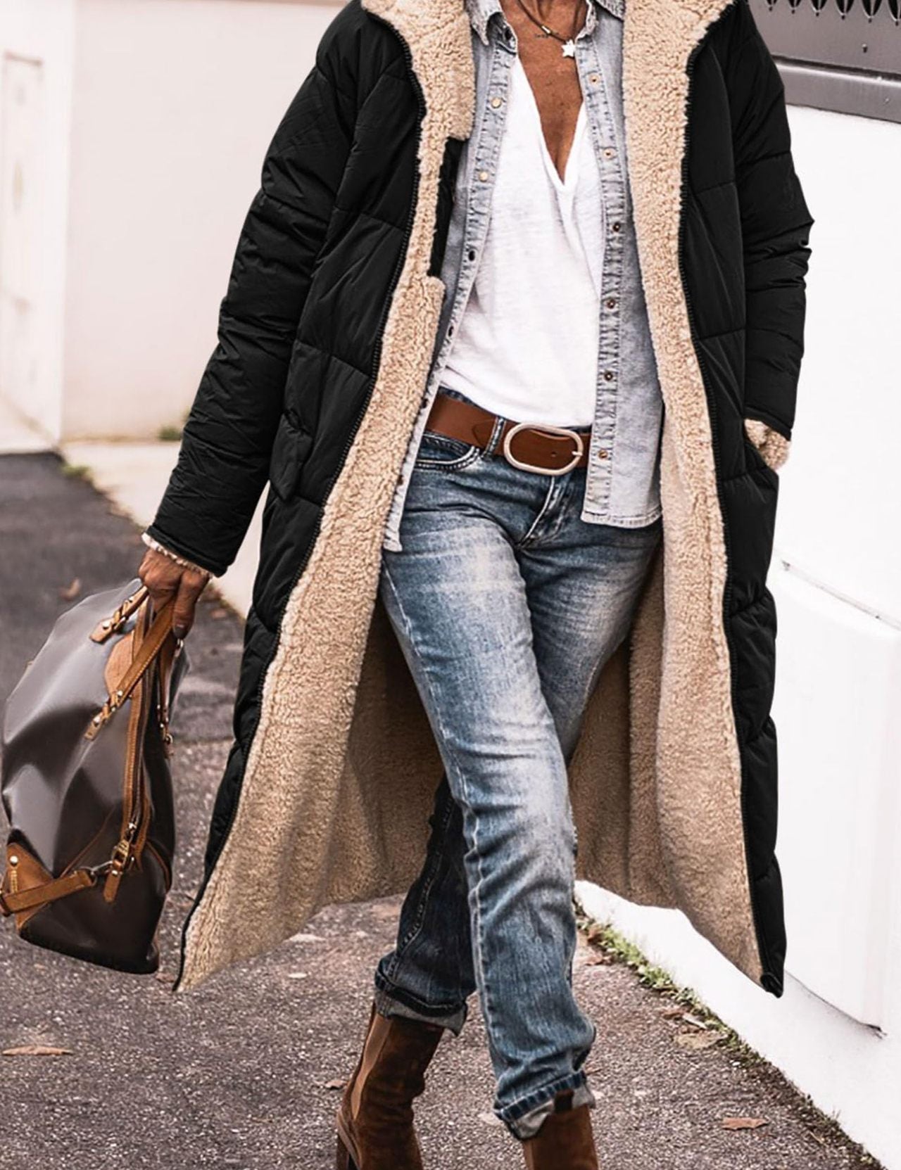 Anna Langer Cold Weather Coat Black