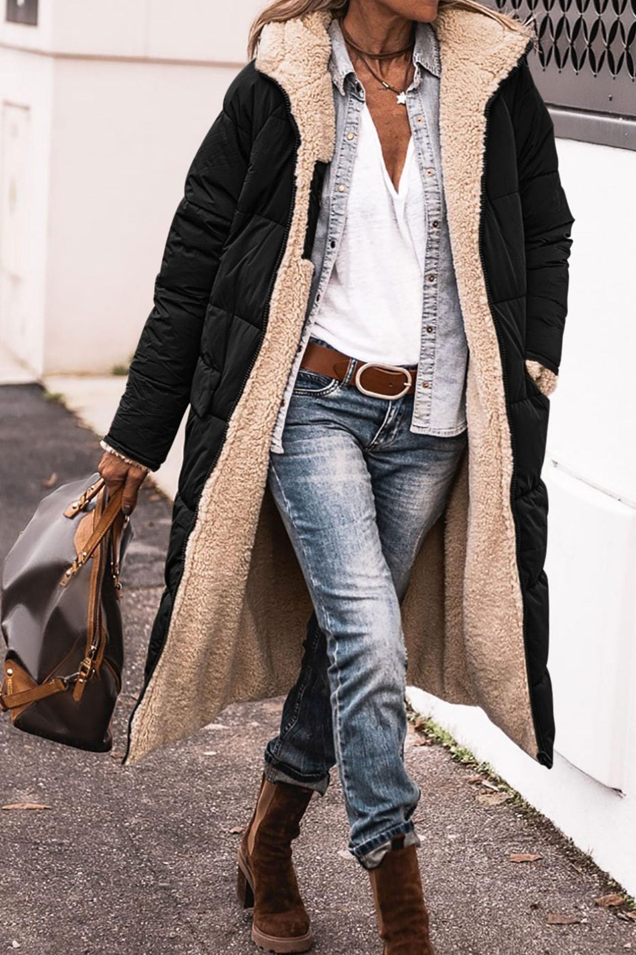Anna Langer Cold Weather Coat Black