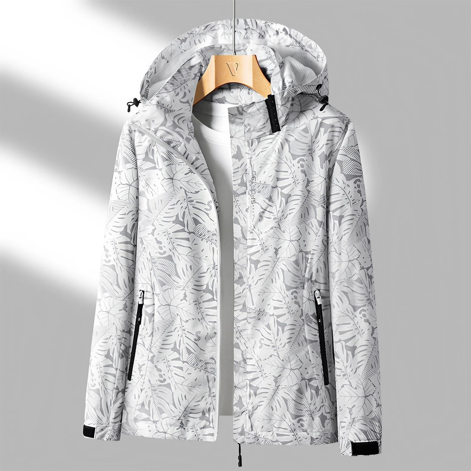 Sanne - Women's Waterproof and Windproof Jacket White