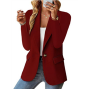 Elegant Blazer For Women Timeless Professional Office Wear - New Family Finds