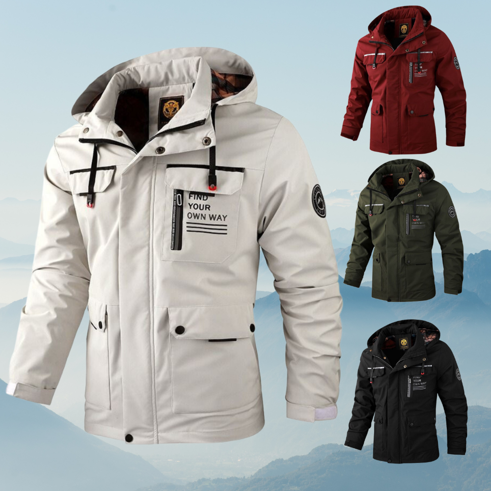 Benjamin Hooded Athletic Jacket