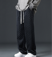 Check Pattern Alford Drawstring Pants